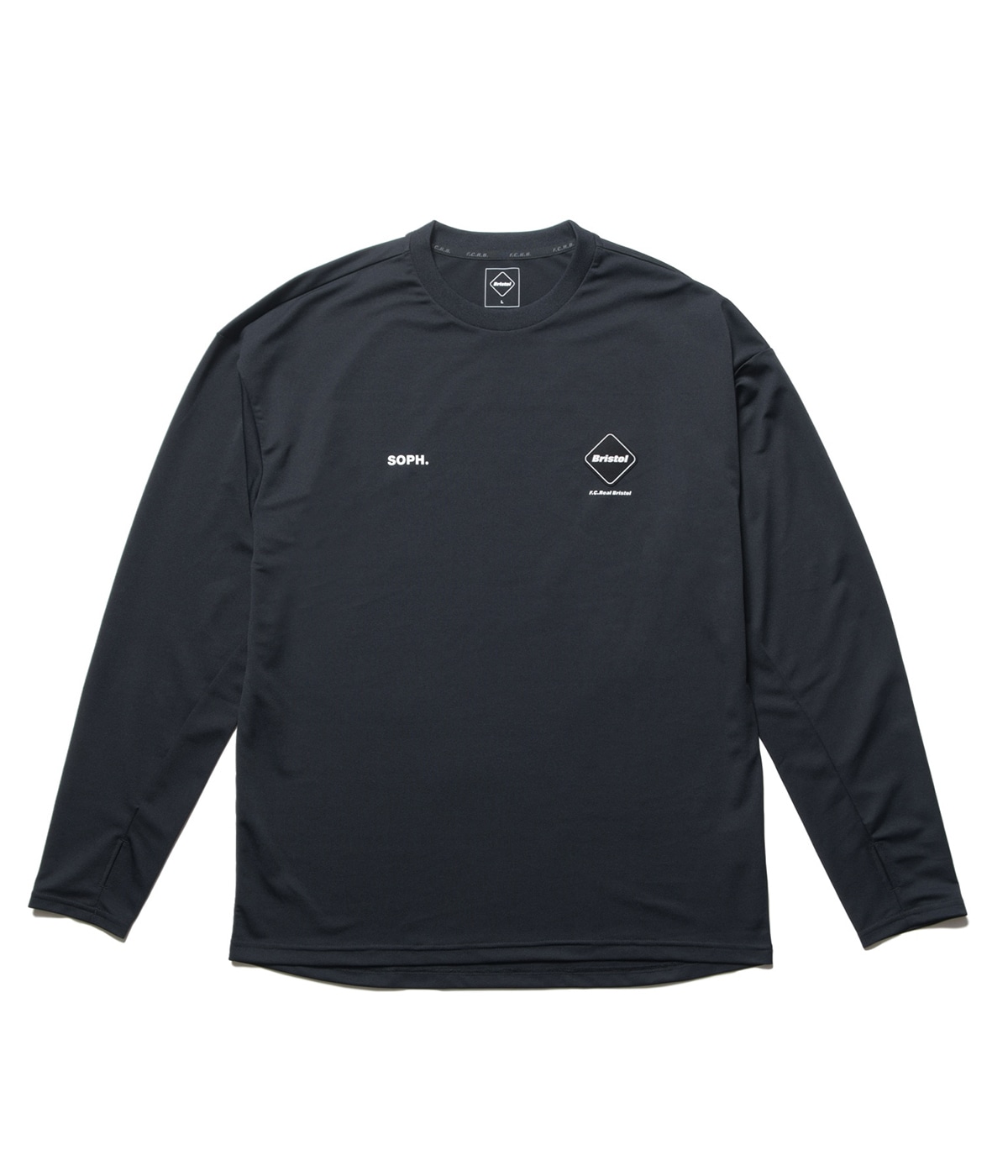 SOPH. F.C.R.B レアルブリストル プラクティスシャツ 黒 L 新品L黒F C Real BristolゲームシャツL/S OVERSIZED GAME SHIRT