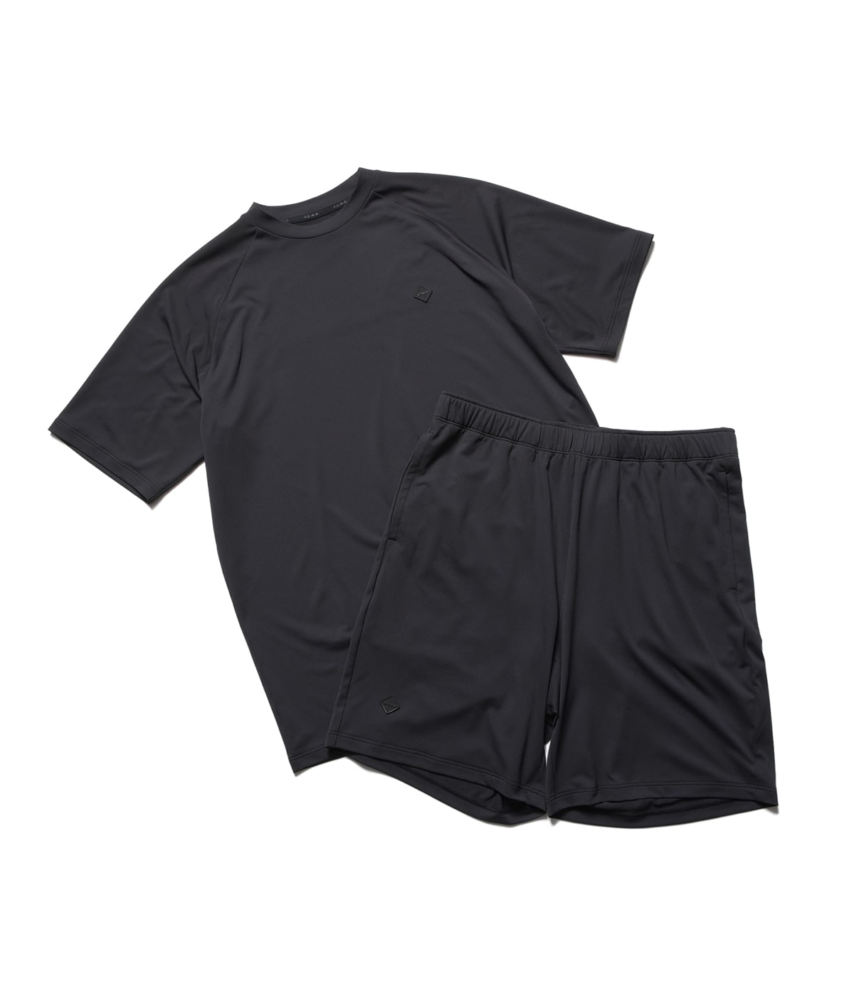 FC.REAL.BRISTOL メッシュ&ポリエステルタンクトップ ２枚セット黒 TRAINING TOP&SHORTS | F.C.Real Bristol(エフシーレアルブリストル
