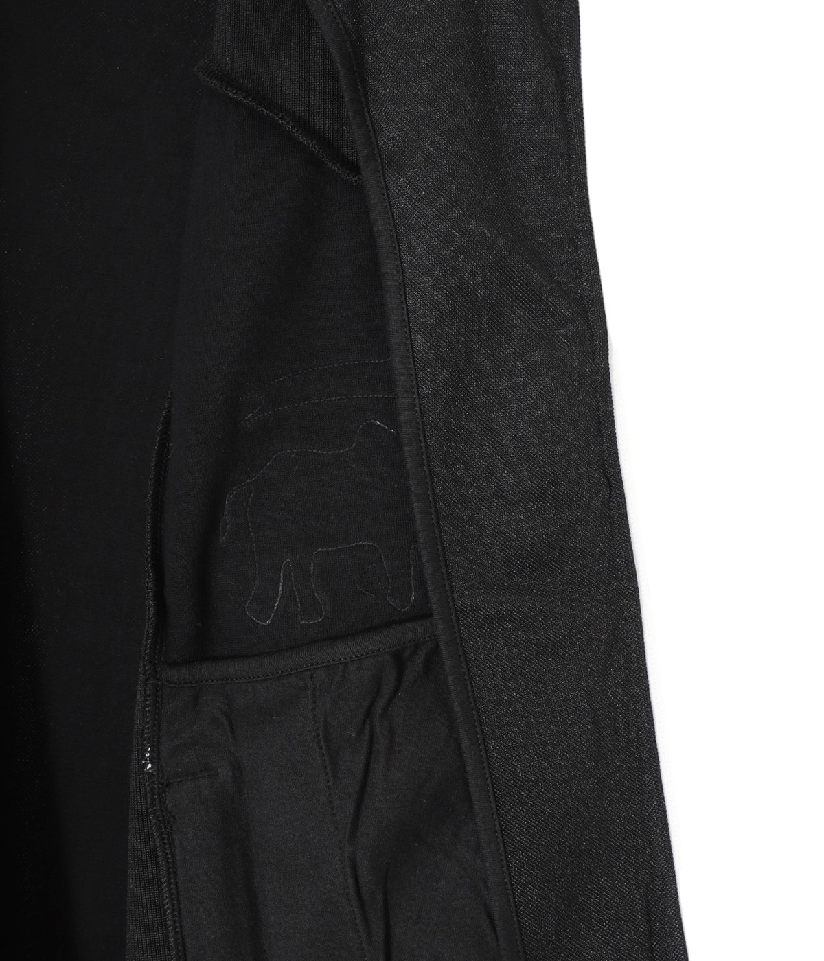 【未使用に近い】KENZO トラックジャケット BLACK〈定価95,700円〉 KENZO ケンゾー TECH JERSEY TRACK JACKET F965BL7514CA 99