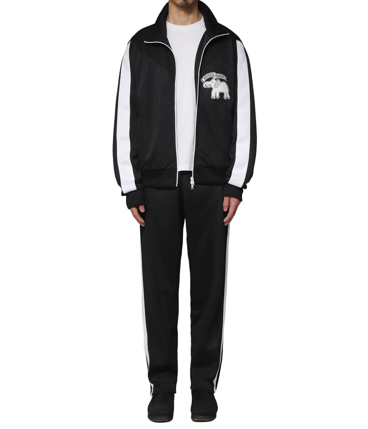 【未使用に近い】KENZO トラックジャケット BLACK〈定価95,700円〉 KENZO(ケンゾー) スタジャン ブラック サイズ 128｜【公式