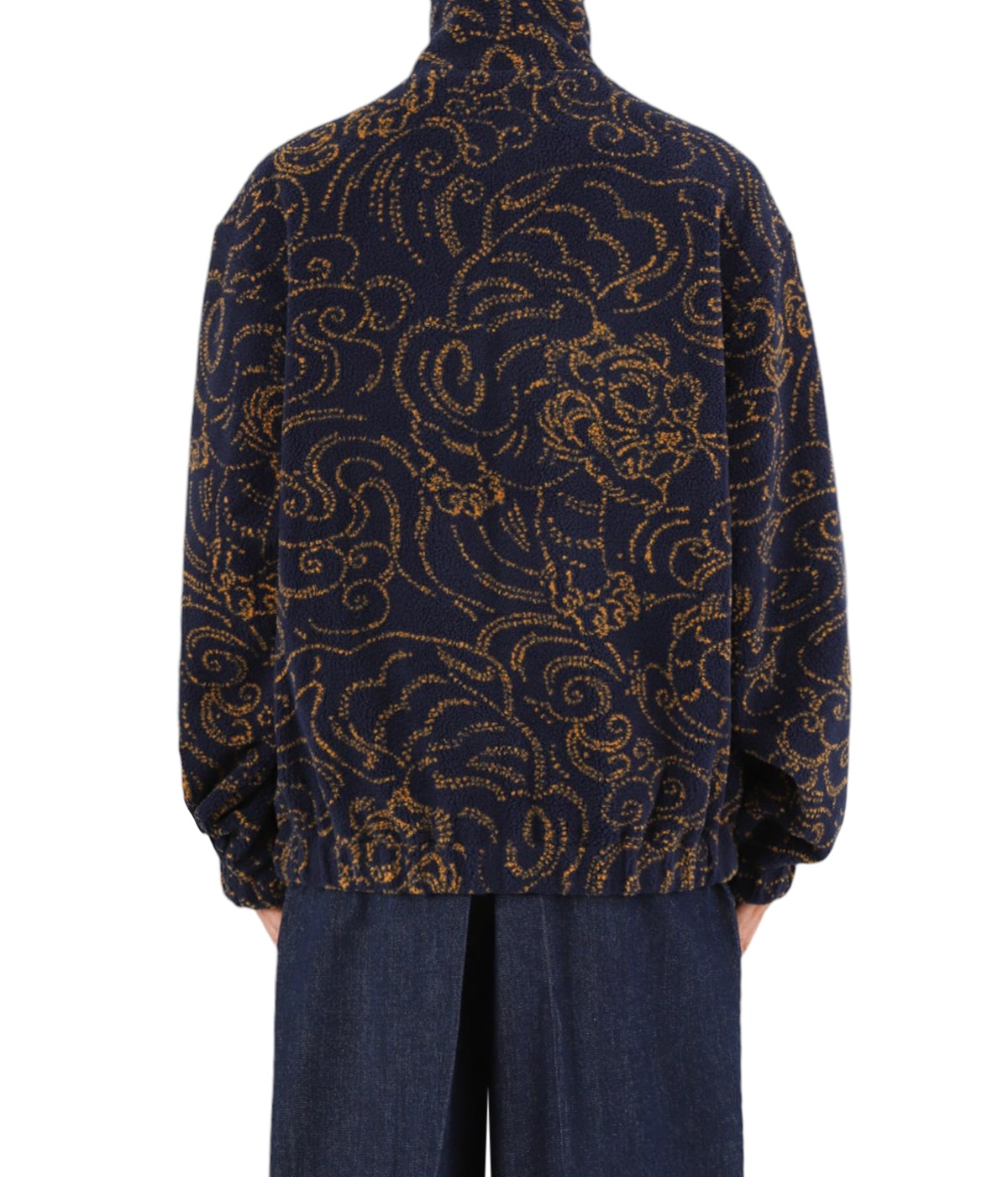 KENZO ケンゾー ゴルフ 蓄熱裏地 フルジップ ジャケット 4 ブラック KENZO ケンゾー ゴルフ 蓄熱裏地 フルジップ ジャケット 4