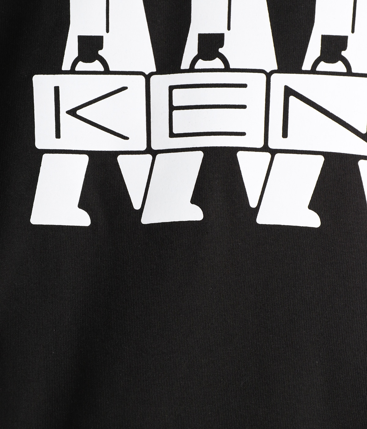 Tシャツ・カットソー KENZO Black Cotton T-Shirt Kenzo Black 'Kenzo Target' Oversize T-Shirt – Zoo Fashions