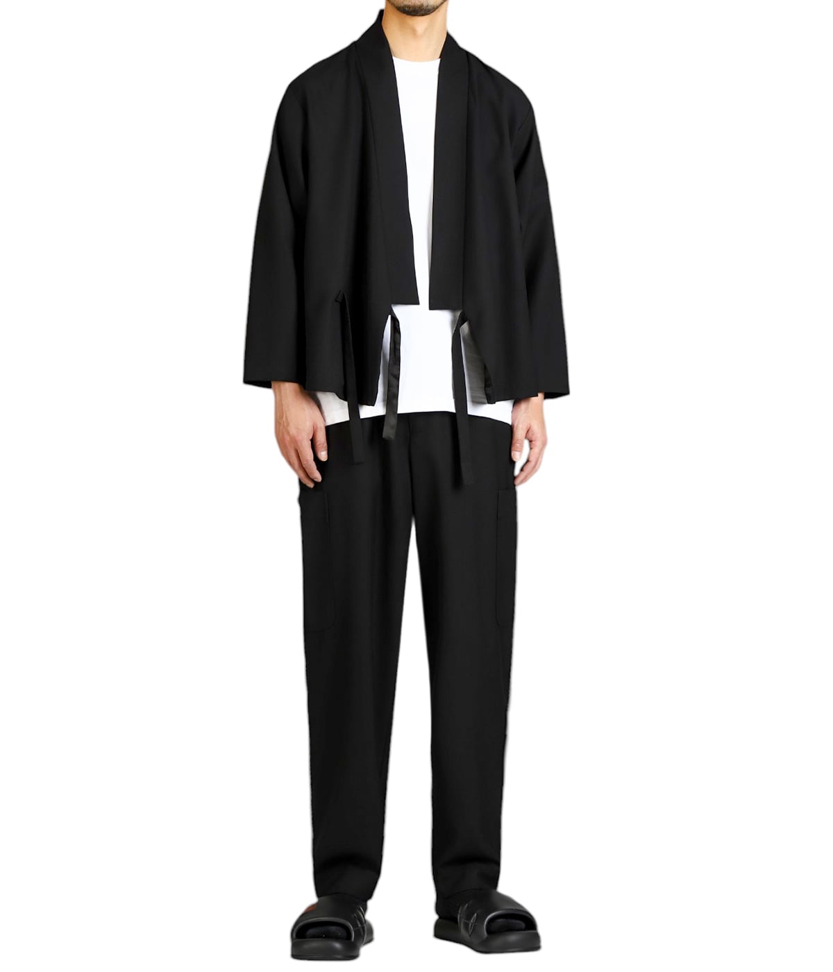 【KENZO】 ケンゾー (M) キモノジャケット ショート丈 綿100% 09112119_64ff05e6ea5a4.jpg
