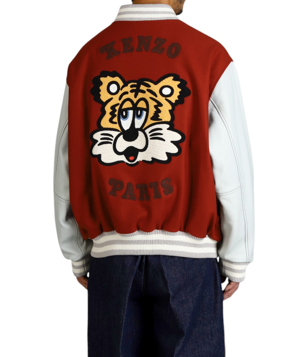 智辯学園　Vジャン　ジャンパー　グッズ 50'S VINTAGE SOUVENIR JACKET 「キッズサイズ,鷹,トラ