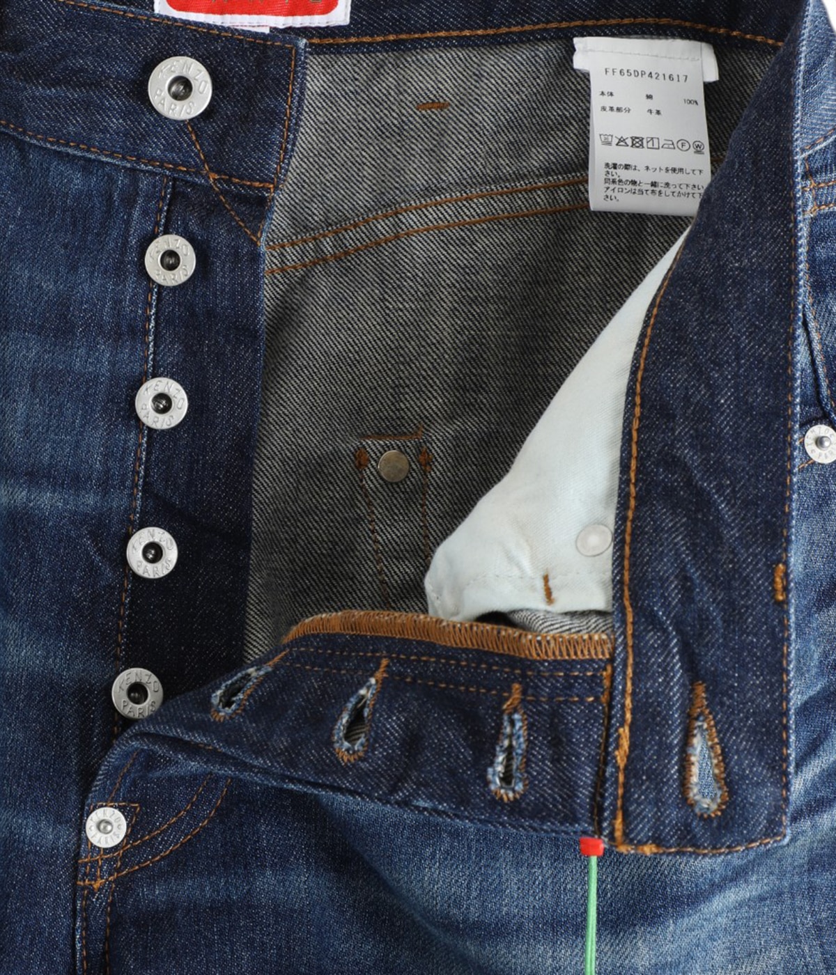fti デニム TURN UP WIDE FIT JEANS | KENZO(ケンゾー) / パンツ デニム