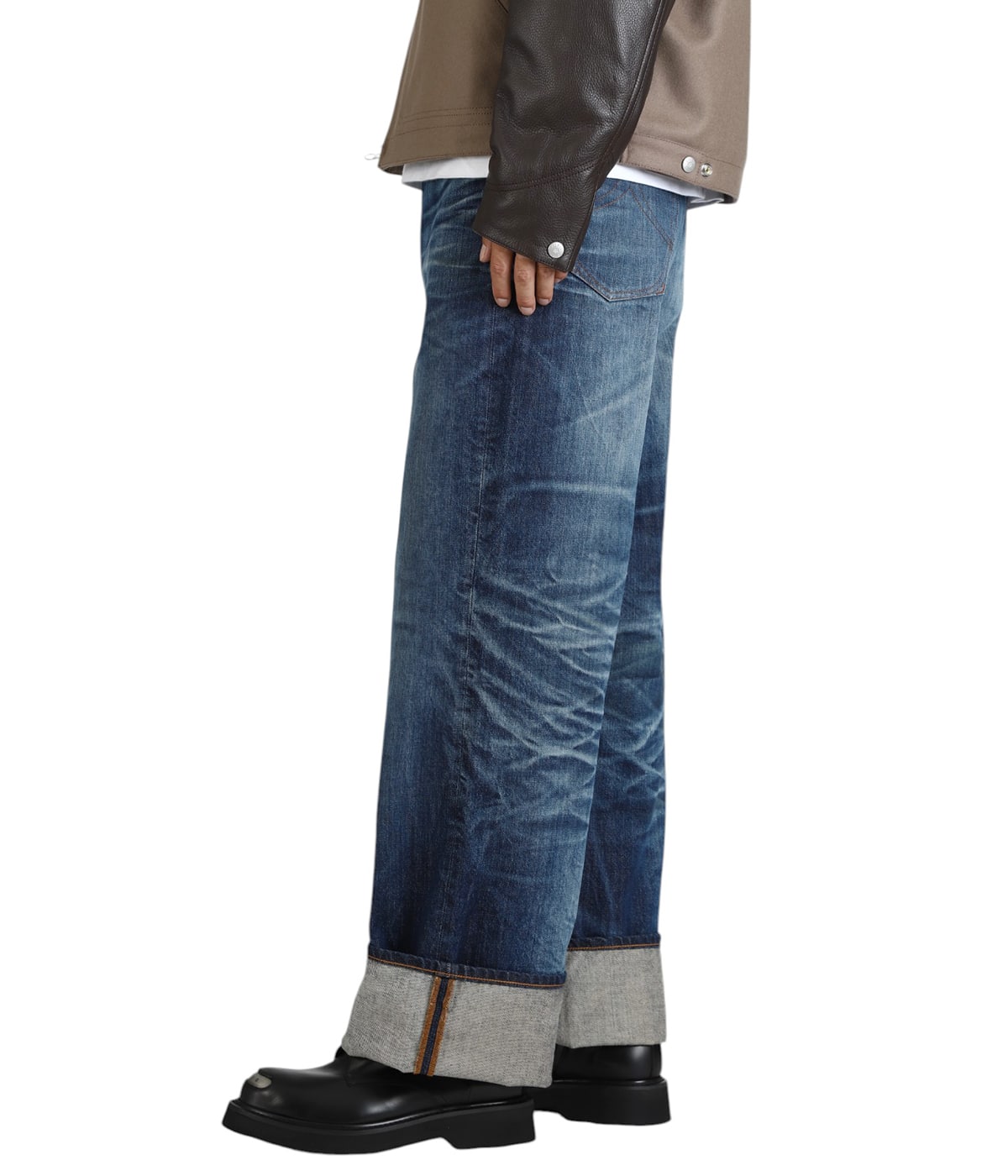 TURN UP WIDE FIT JEANS | KENZO(ケンゾー) / パンツ デニムパンツ