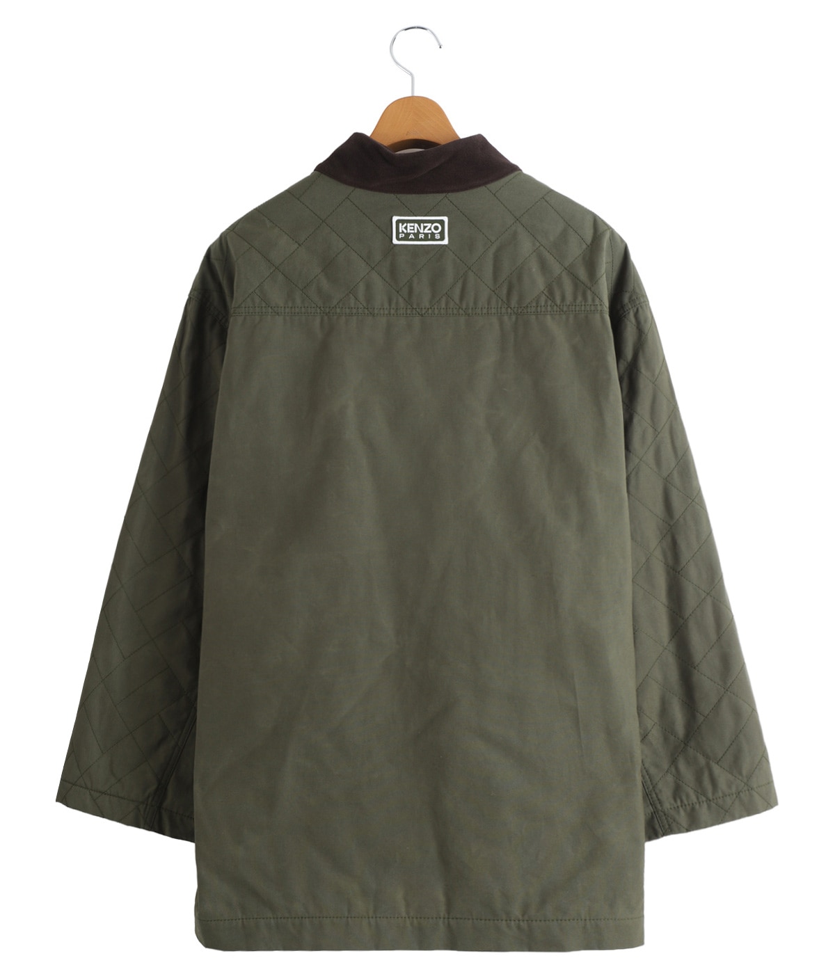 【美品】即完 KENZO  キモノコート 総柄 リバーシブル キルティング KENZO WEAVE KIMONO COAT | KENZO(ケンゾー) / アウター コート