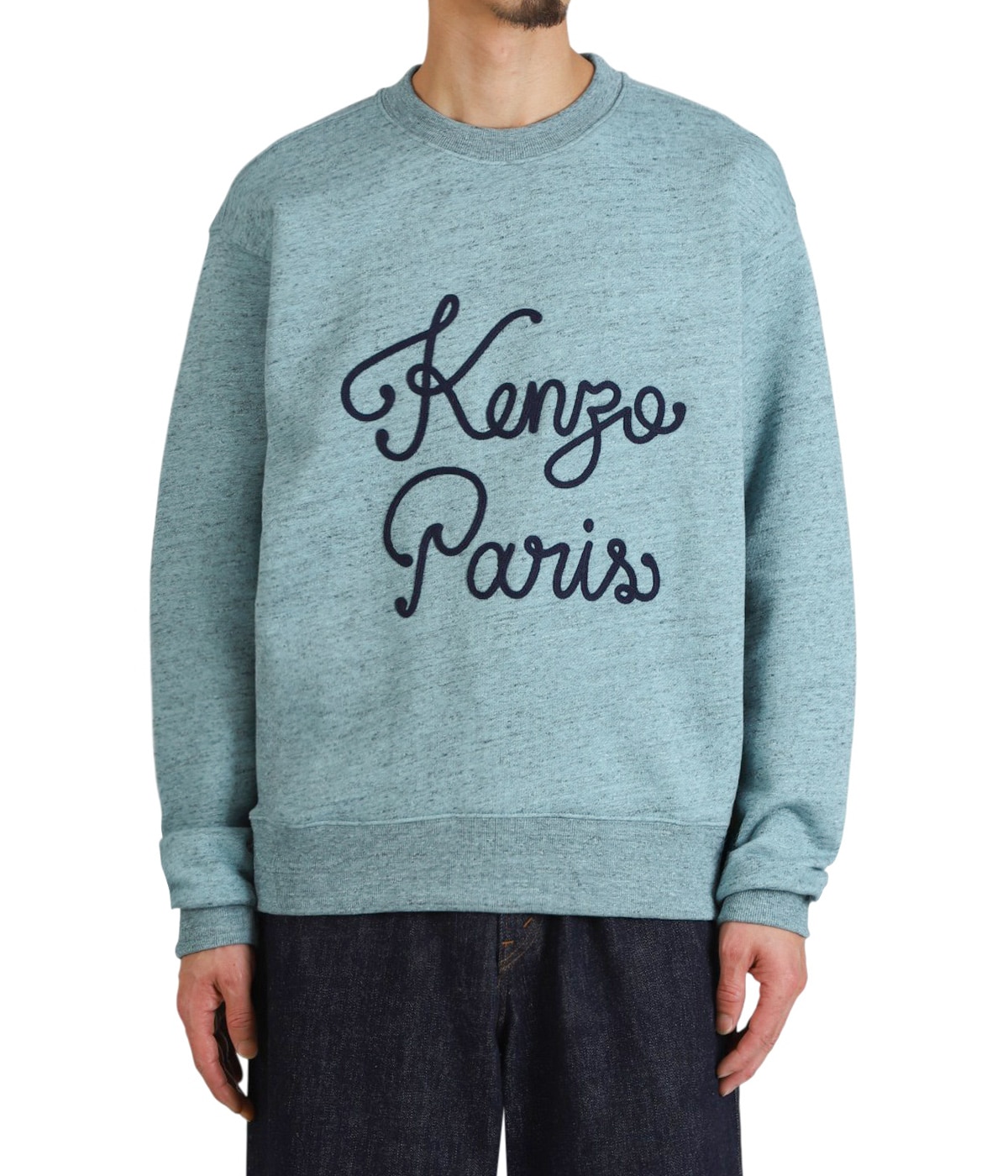 KENZO PARIS CHAINSTITCH EMBROIDERED CLASSIC SWEATS | KENZO