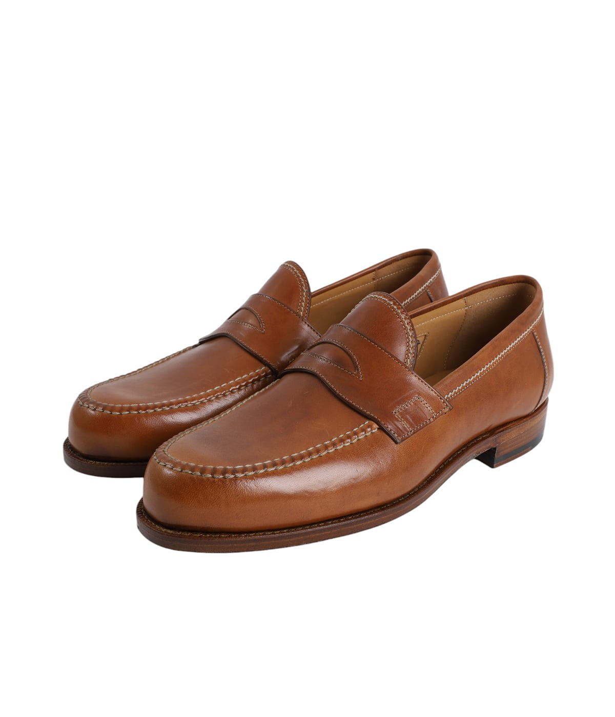 F.lli Giacometti ホースレザー　ローファー　タバコブラウン コインローファー-Loafer-Culatta Cavallo/Tabacco- | F.lli
