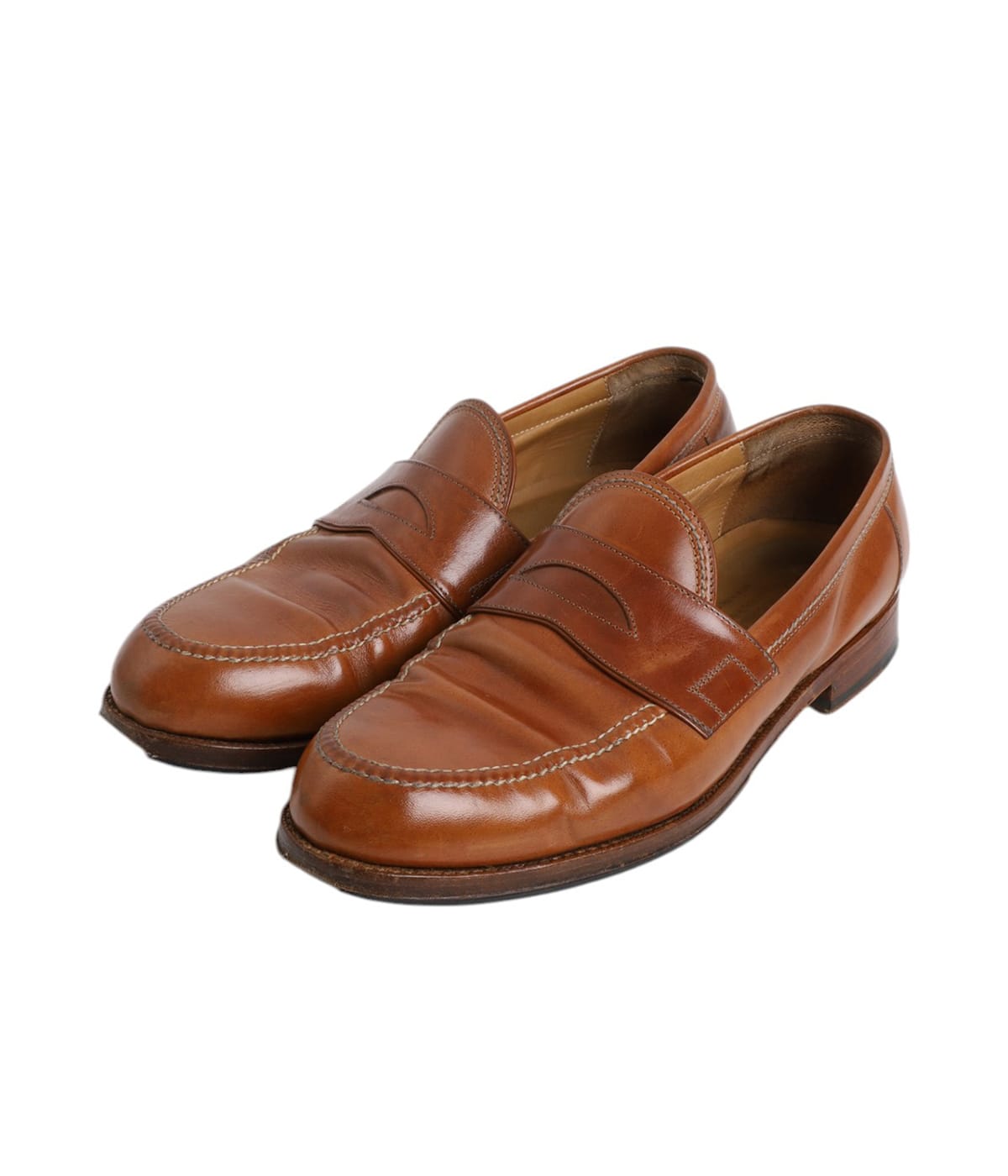 F.lli Giacometti ホースレザー ローファー タバコブラウン コインローファー-Loafer-Culatta Cavallo/Tabacco- | F.lli