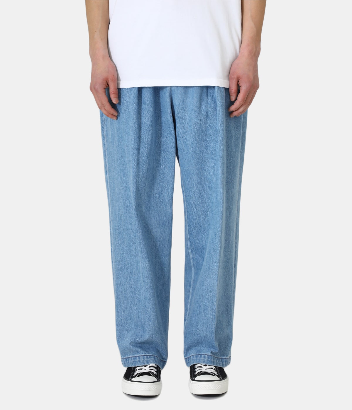 ファーラー　FARAH Two Tuck Wide Tapered Pants FARAH TWO-TUCK WIDE TAPERED PANTS ‐ DENIM - Blog