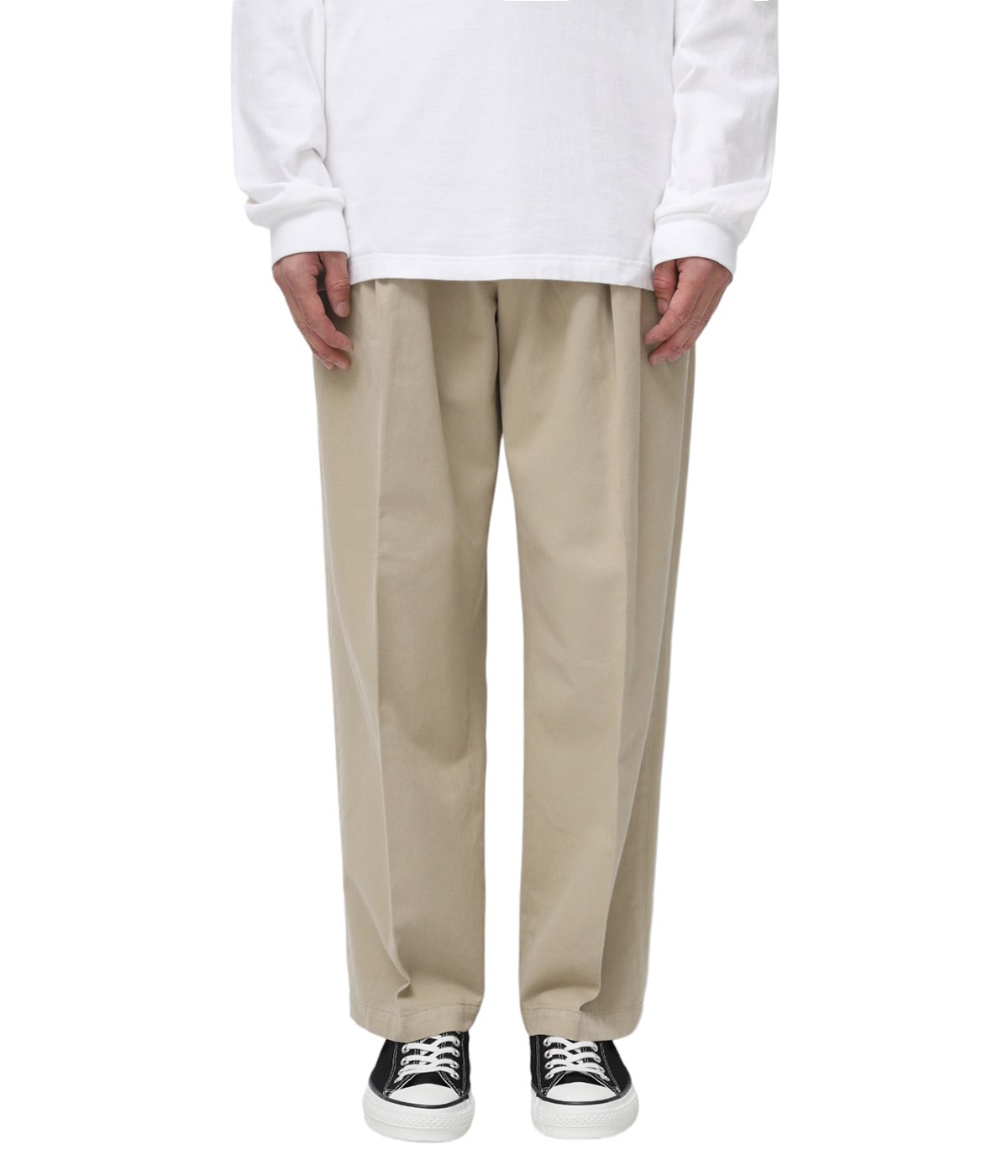 Two Tuck Wide Tapered Pants | FARAH(ファーラー) / パンツ