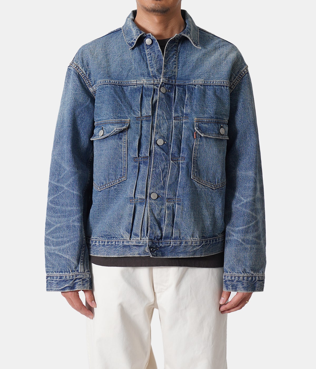 GOLD FLAGSPORT デニムジャケット Mサイズ CLINK｜SALE 40%OFF LIBERAIDERS FLAG DENIM JACKET (HARD WASH