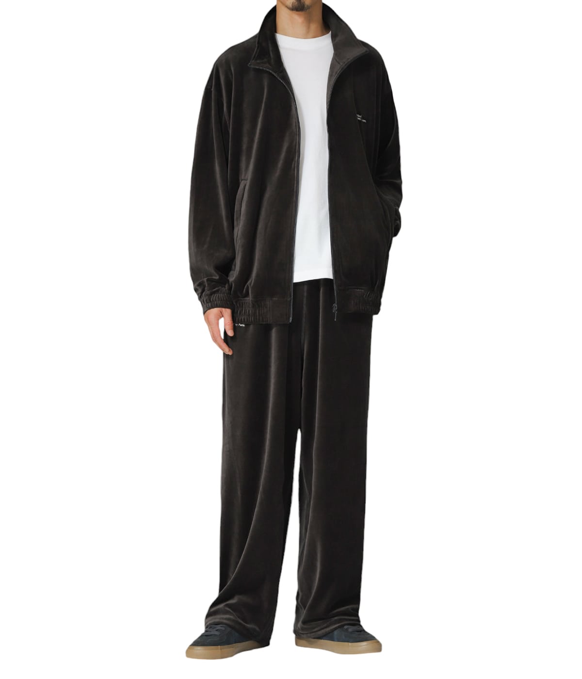 Fresh Service VELOUR JERSEY BLOUSON Mサイズ Fresh Service VELOUR JERSEY BLOUSON [GRAY] - Fresh Service
