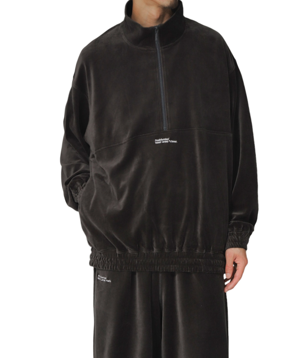 Fresh Service VELOUR JERSEY BLOUSON Mサイズ Fresh Service (フレッシュサービス) VELOUR JERSEY BLOUSON