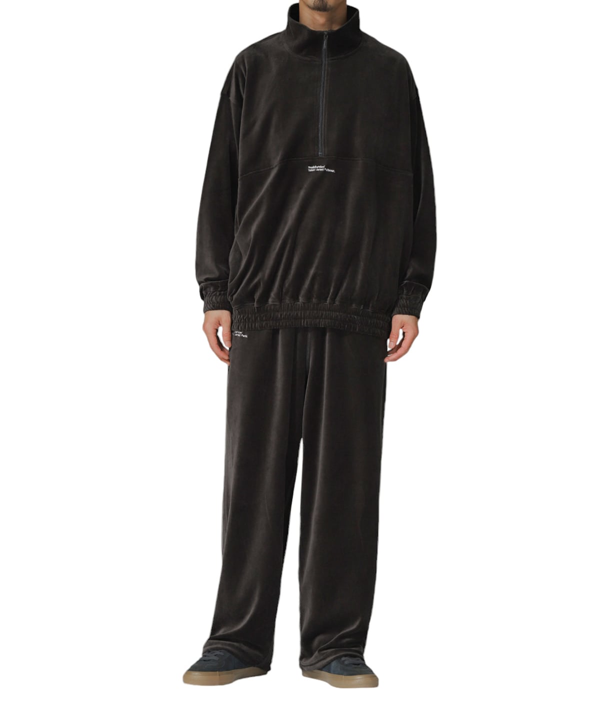 FreshService VELOUR JERSEY PULLOVER ブラック VELOUR JERSEY PULLOVER | FreshService(フレッシュサービス