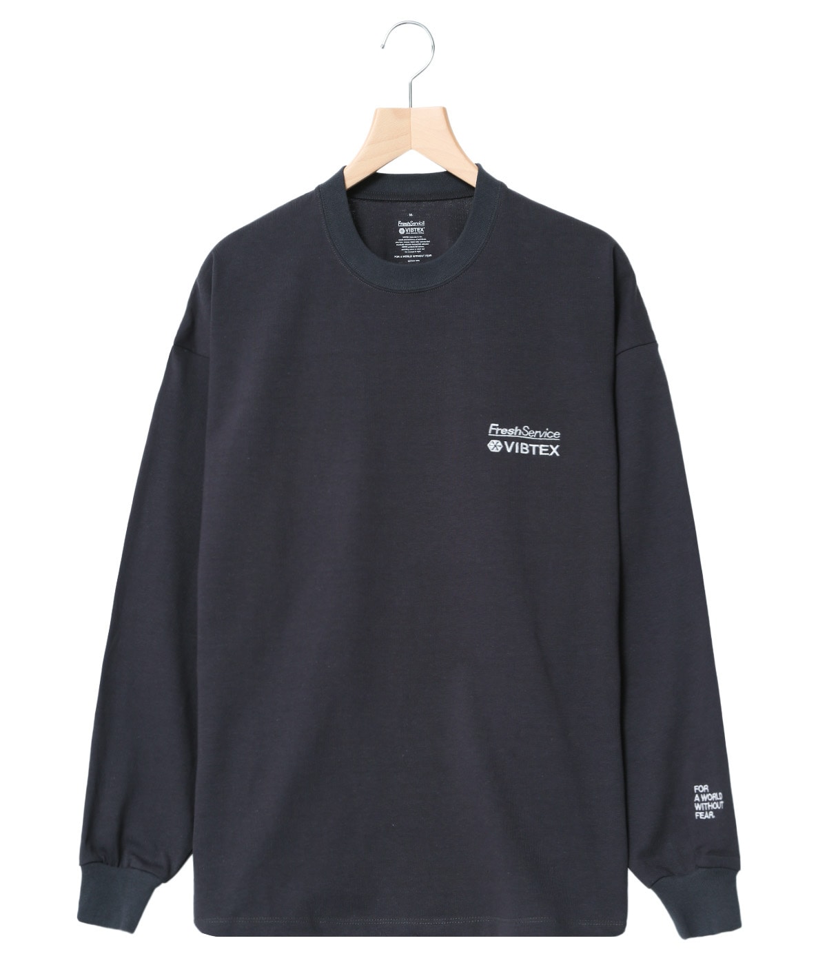 トップス VIBTEX for FreshService CREW NECK TEE VIBTEX for FreshService L/S CREW NECK TEE | FreshService