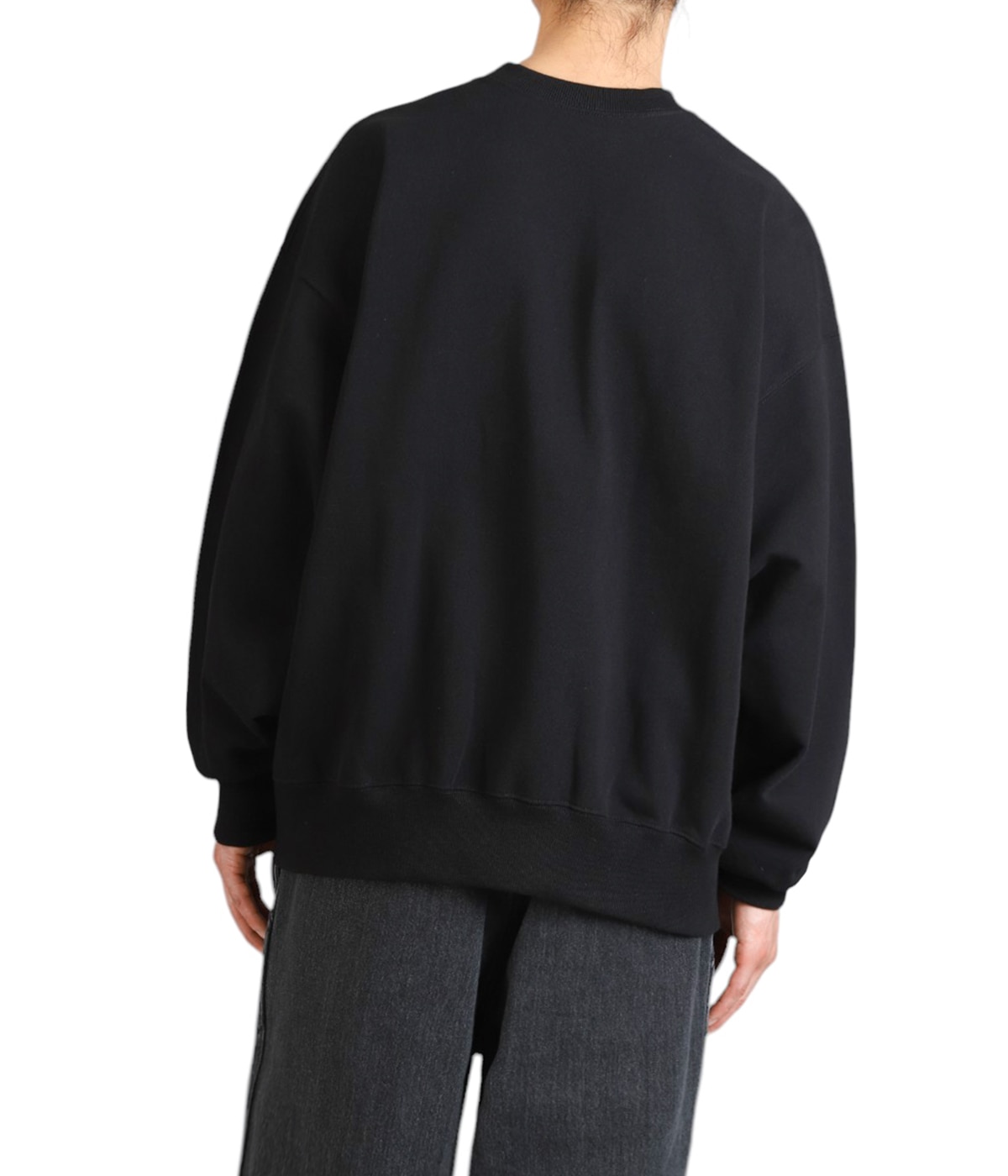 FreshService ブラック クルーネック スウェット Mサイズ LIGHT OZ CREW NECK SWEAT | FreshService(フレッシュサービス