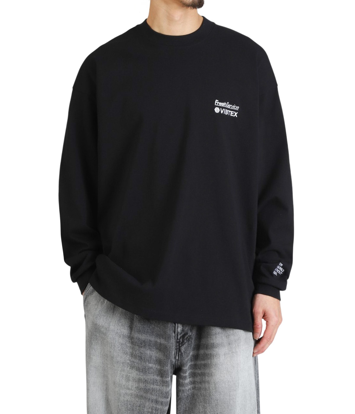 VIBTEX for FreshService L/S CREW NECK TEE | FreshService