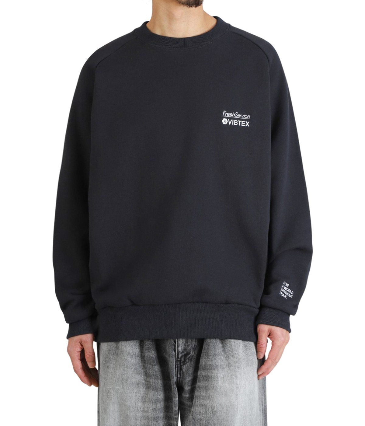 VIBTEX for FreshService SWEAT CREW NECK PULLOVER | FreshService