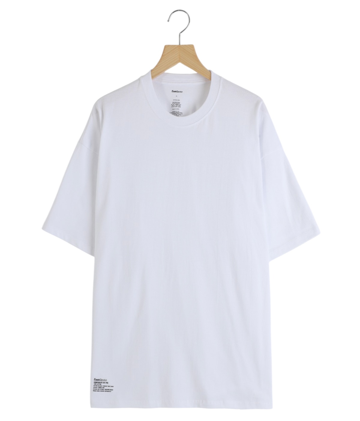 最終値下(美品)FreshService フレッシュサービス Tシャツ ホワイト FreshService - フレッシュサービス CORPORATE PRINTED S/S TEE