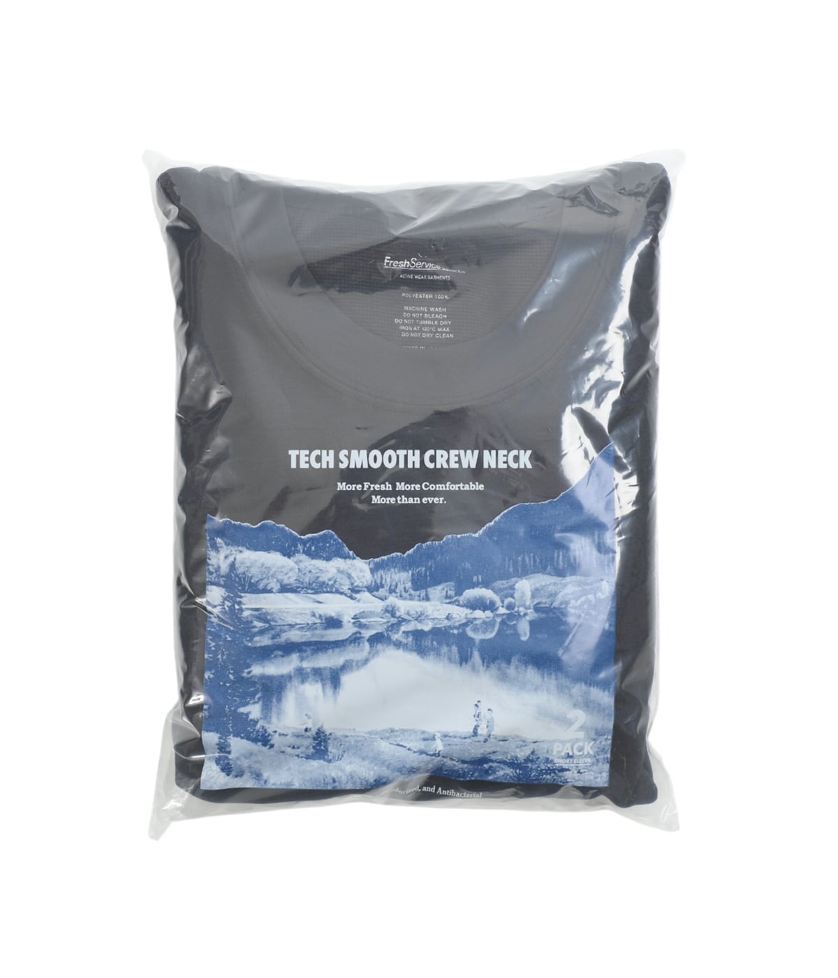 2-PACK TECH SMOOTH L/S CREW NECK | FreshService(フレッシュサービス