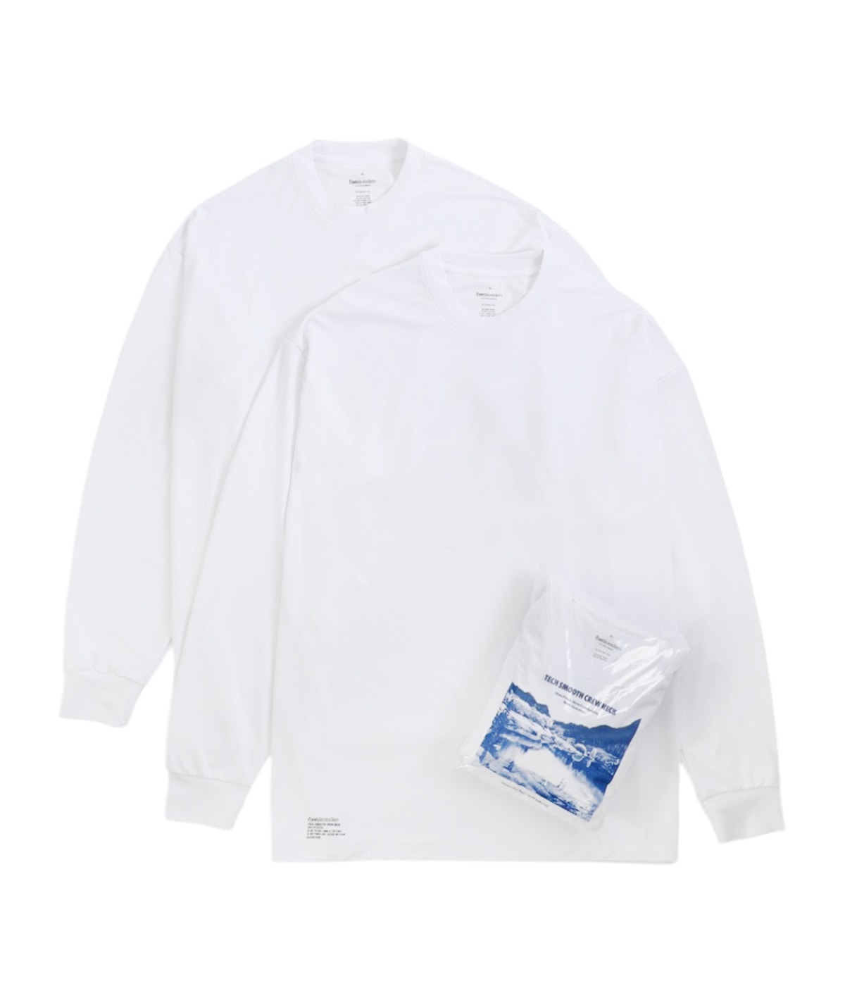 2-PACK TECH SMOOTH L/S CREW NECK | FreshService(フレッシュ