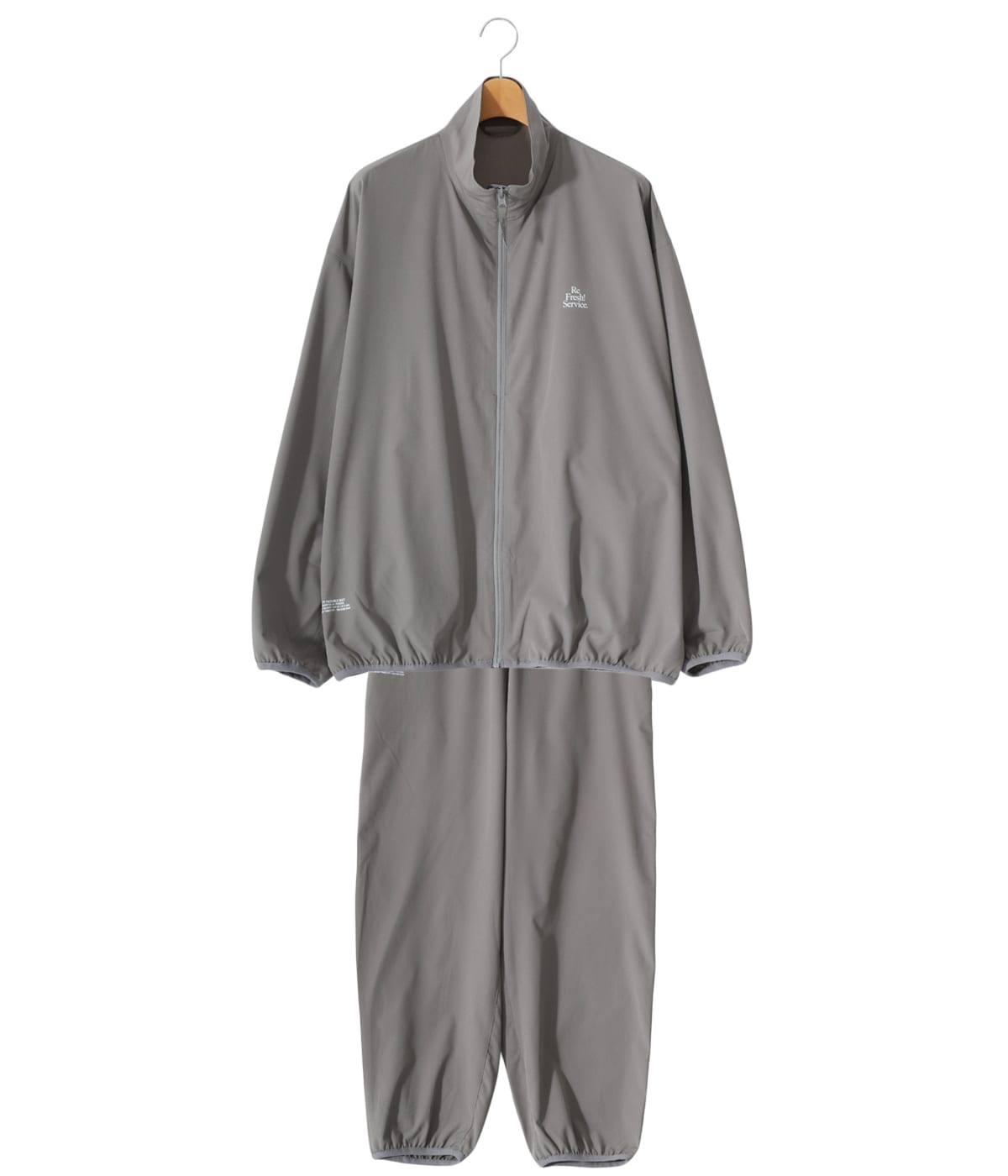 FreshService PACKABLE SUIT セットアップ Fresh Service UTILITY PACKABLE SUIT [GRAY] - Fresh Service