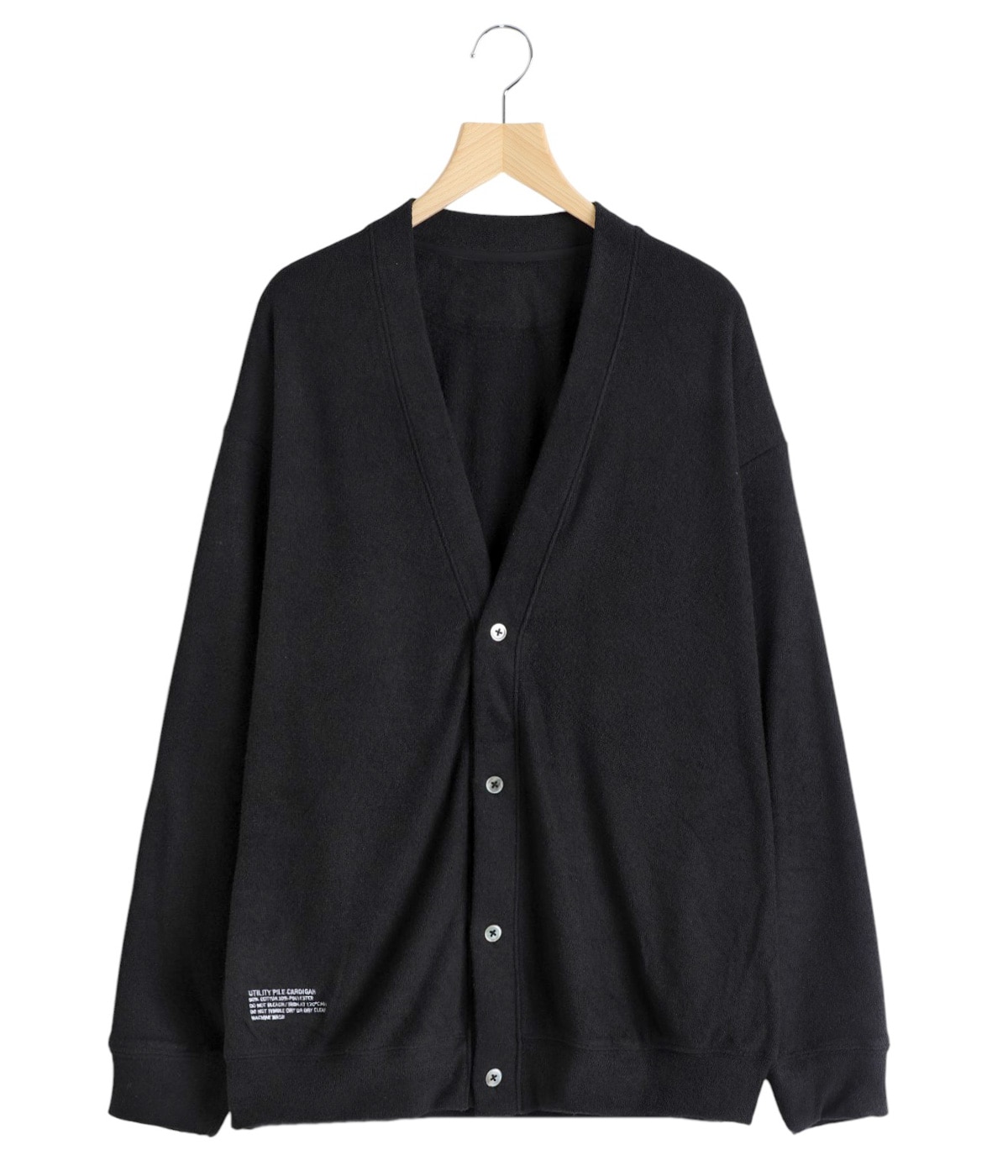 フレッシュサービス UTILITY PILE CARDIGAN SETUP クロ UTILITY PILE CARDIGAN SET-UP – FreshService® official site