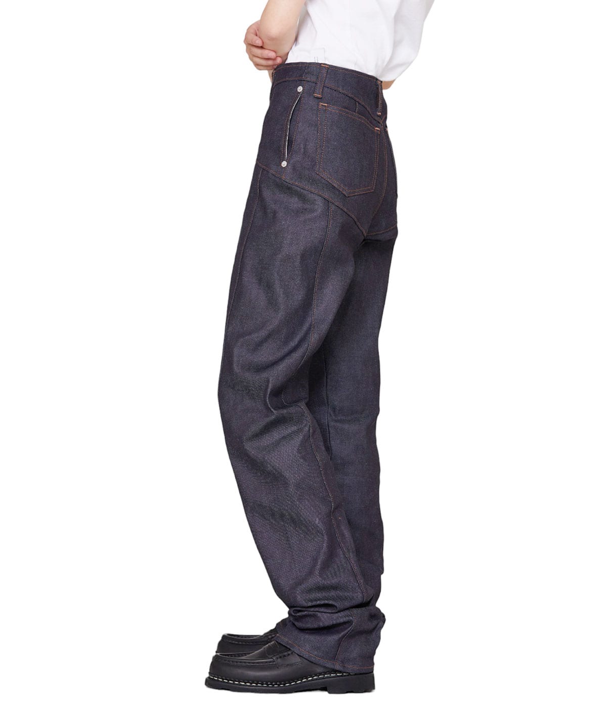 Fetico デニムパンツ 25SS】FETICO フェティコ /ORGANIC COTTON DENIM WIDE-LEG JEANS