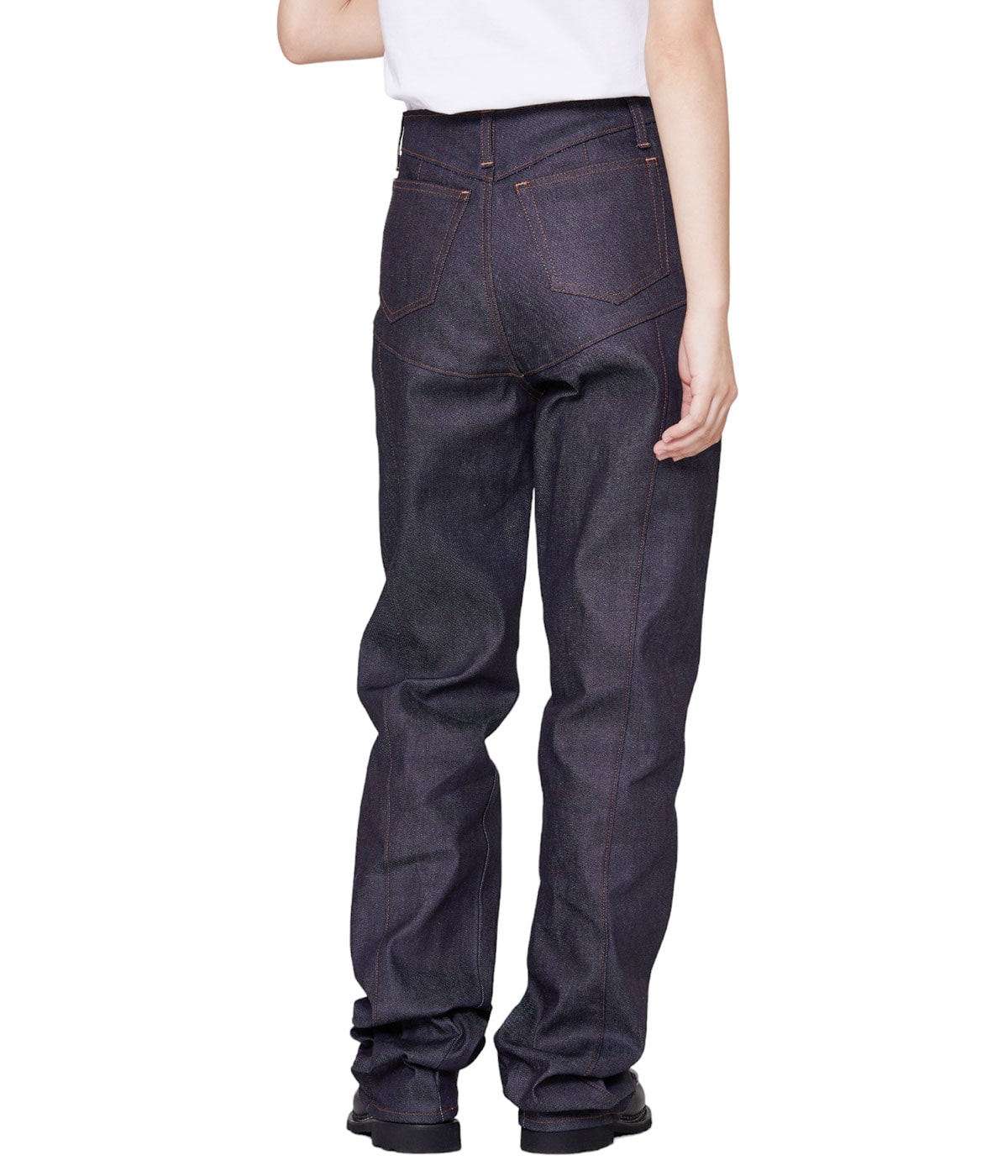 レディース】12oz HIGT-RISE COATING JEANS | FETICO(フェティコ