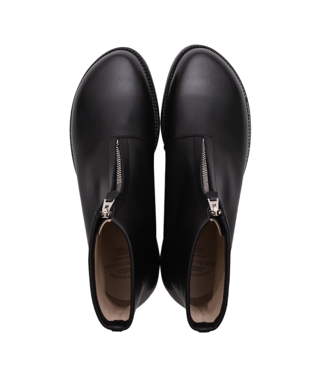 予約】OBLIQUE FRONT ZIP(HARDENESS 50 SOLE) | foot the