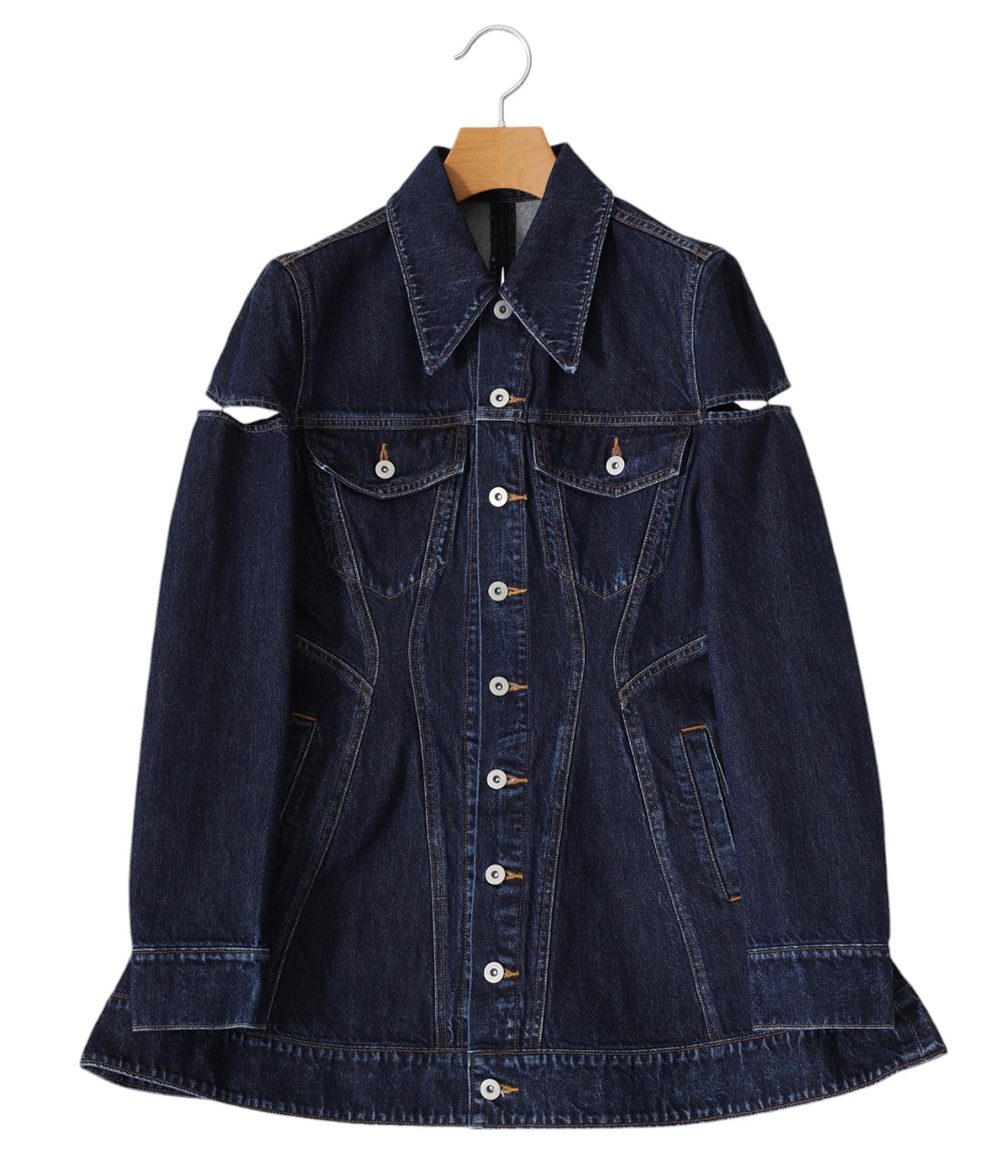 レディース】DENIM SLIT JACKET | FETICO(フェティコ