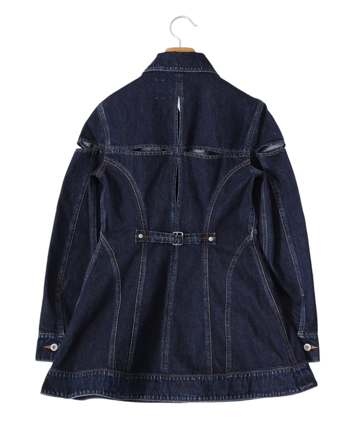 都内セレクトショップで購入【Fetico風　デニムジャケット レディース】 レディース】DENIM SLIT JACKET | FETICO(フェティコ