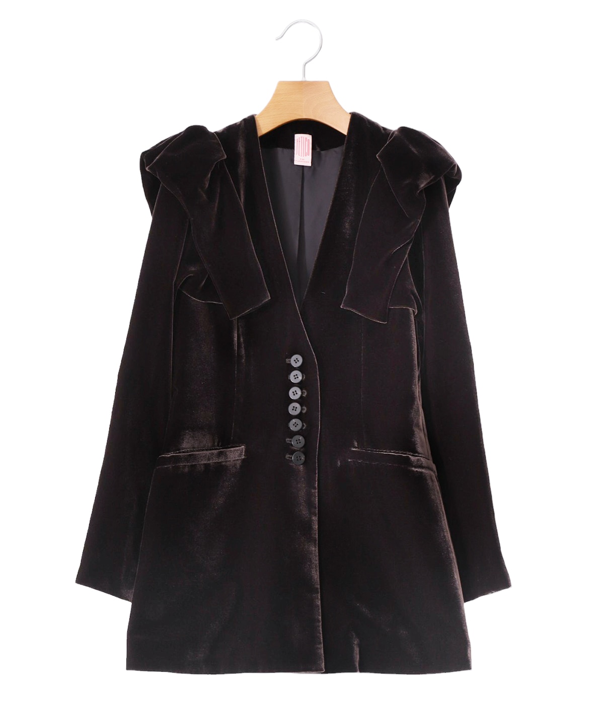 ジャケット・アウター fetico BELTED RAYON TWILL JACKET BIOTOP(ビオトープ) / WOMENS【FETICO】BELTED RAYON TWILL