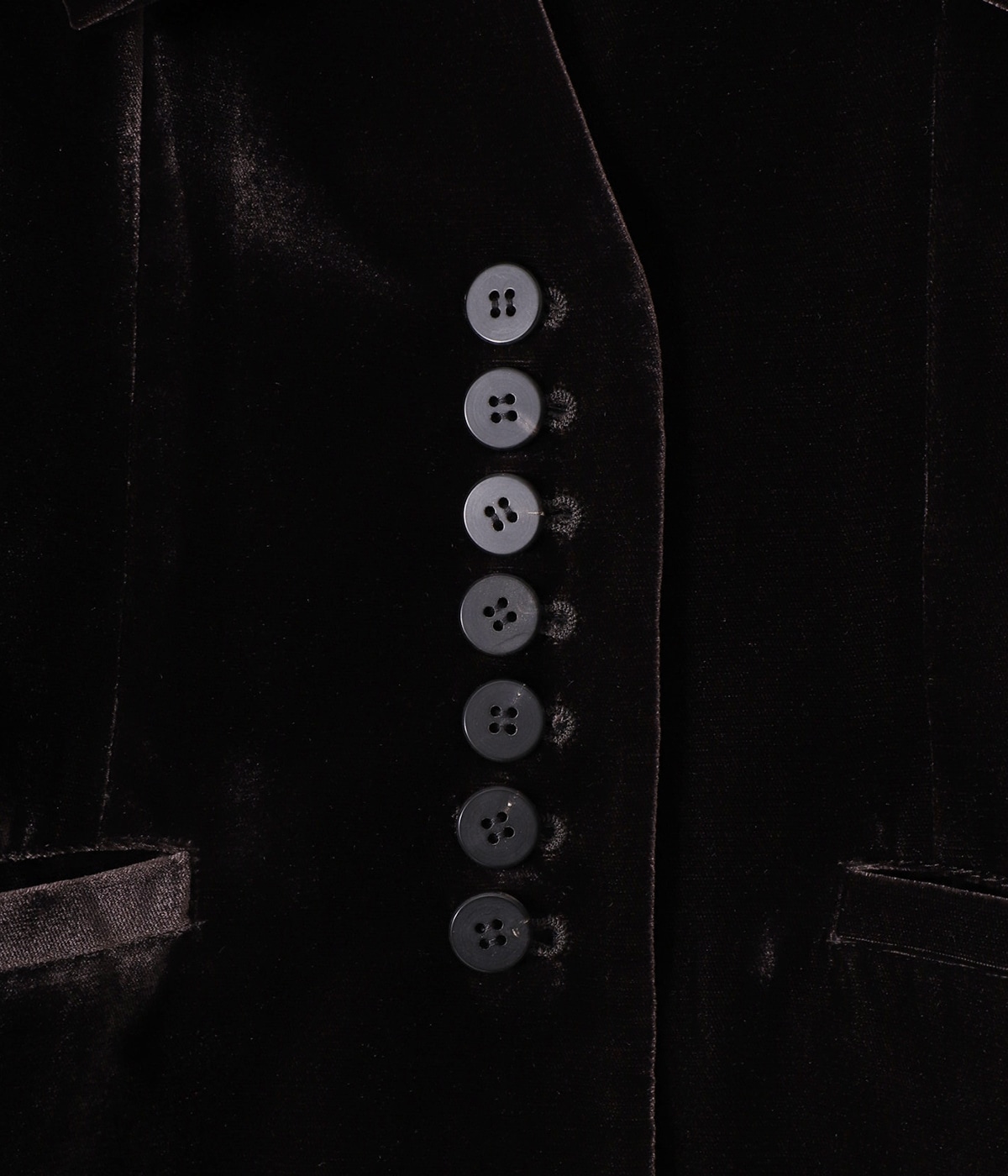 レディース】VELVET FRILL SHOULDER JACKET | FETICO(フェティコ