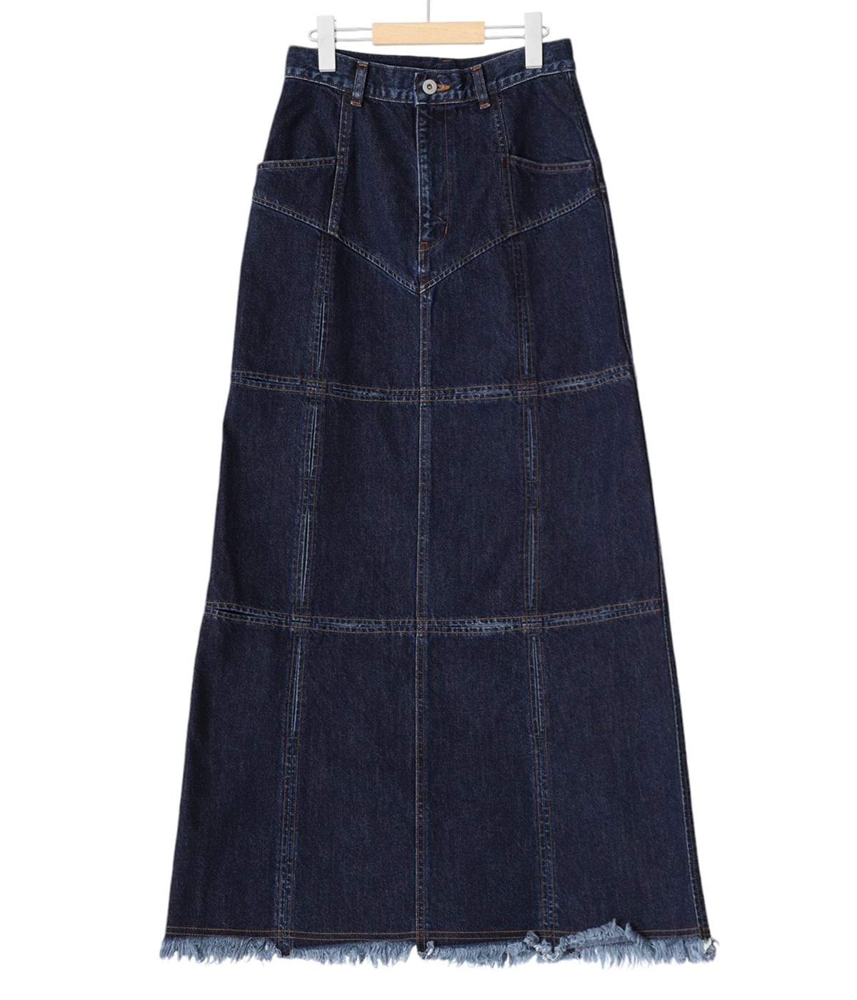 かぴ　FETICOデニムスカート かぴ FETICOデニムスカート CUT-OUT DENIM MIDI SKIRT – FETICO