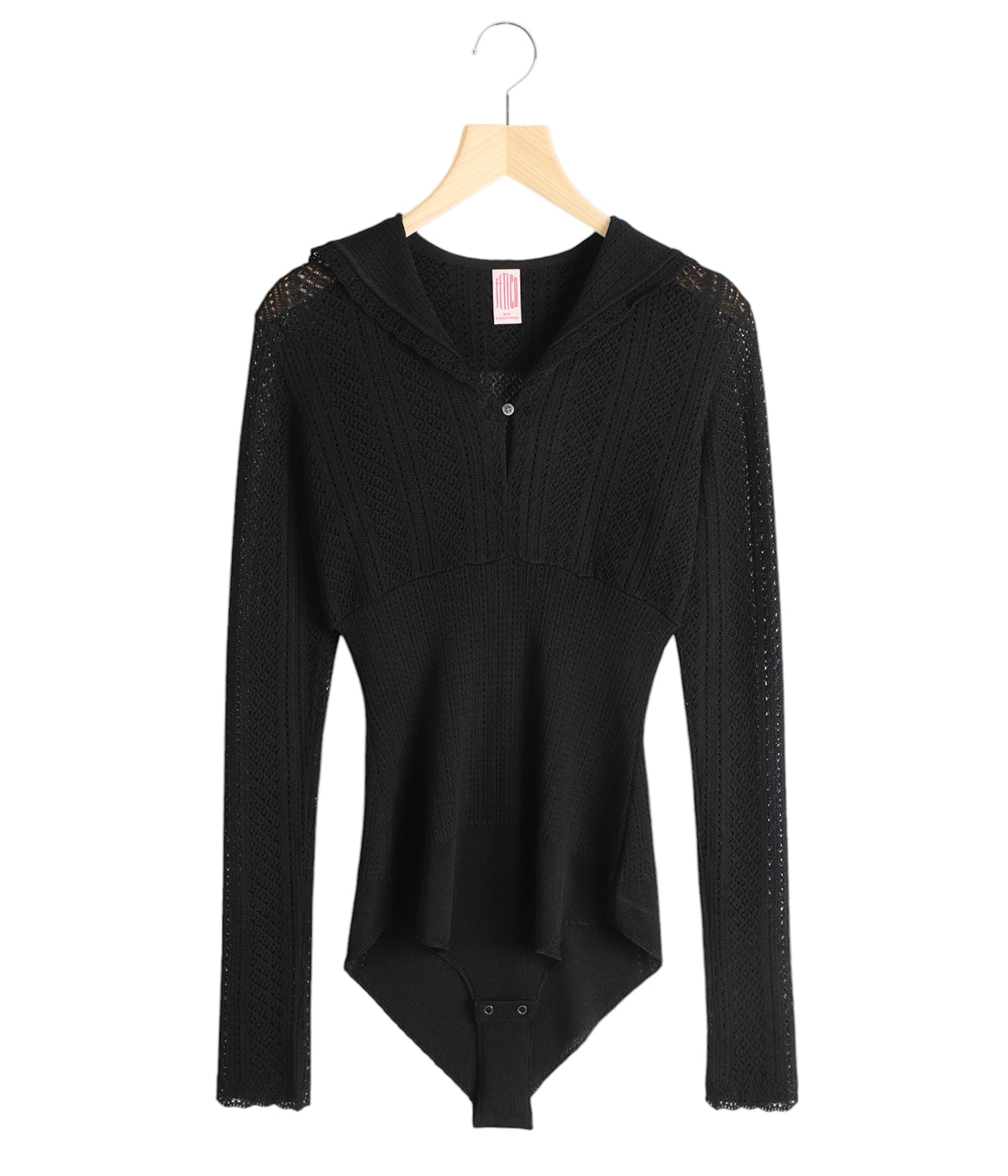 トップス FETICO lace bodysuit STRETCH LACE KNIT BODYSUIT(1 ECRU): FETICO: WOMENS