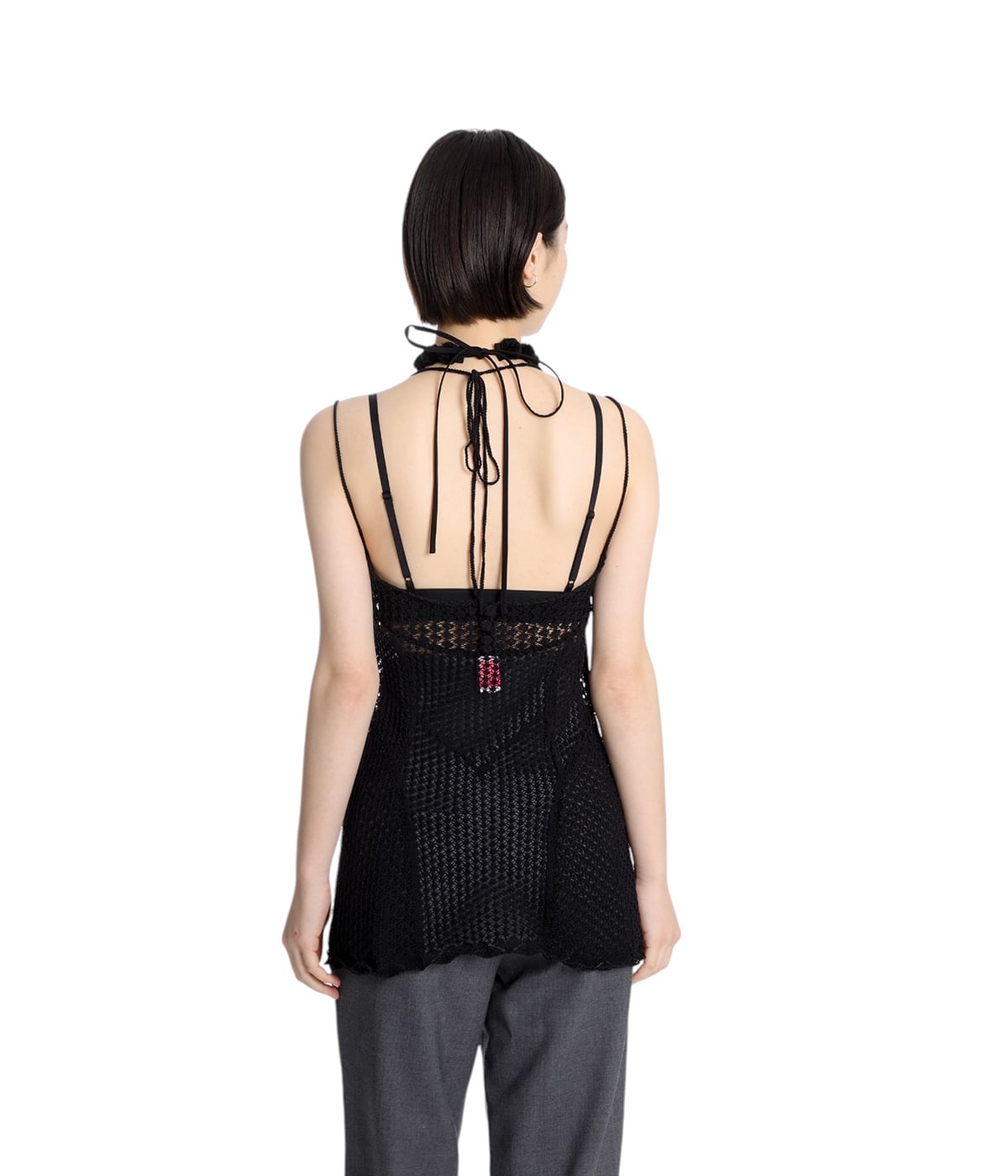 レディース】LACE KNIT SLIP DRESS | FETICO(フェティコ