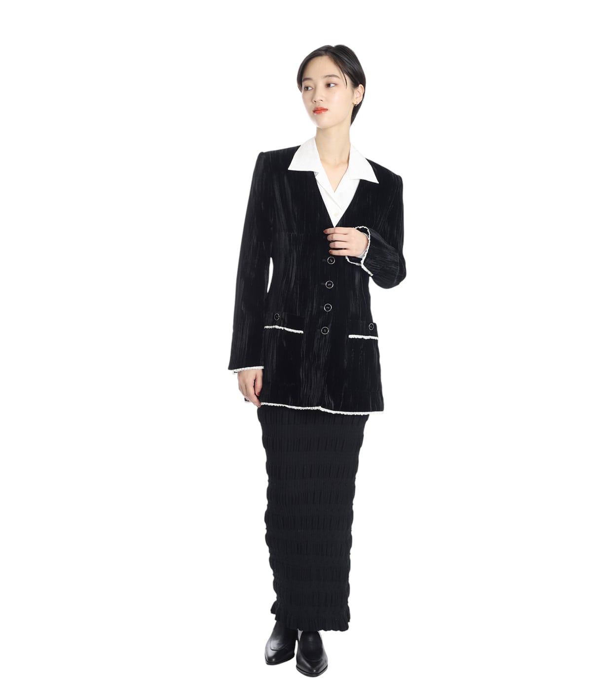 レディース】Velvet jacket | FETICO(フェティコ) / アウター スーツ