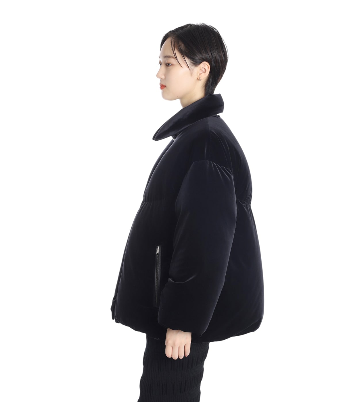 レディース】Velour down coat | FETICO(フェティコ) / アウター