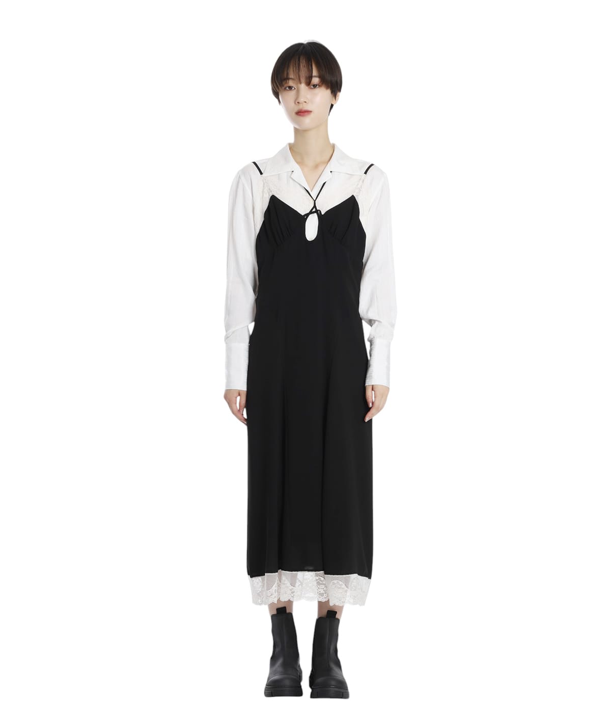fetico ワンピース FETICO ワンピース 「FETICO/フェティコ」別注 LAYERED TANK DRESS