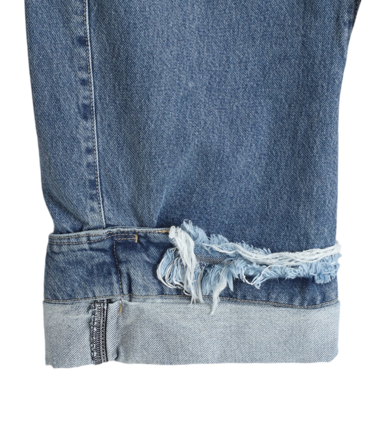 マリナイー　デニムパンツ　サイズs DEAN BLUE / Oversized denim trousers | MARINA YEE(マリナ