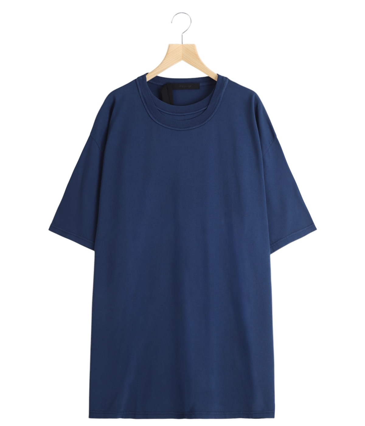 OLLI TEA SHIRT / Double collar oversized T-shirt | MARINA YEE