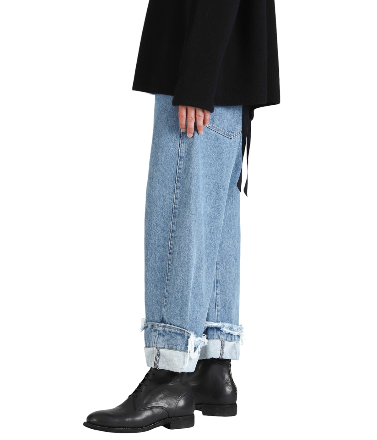 パンツ MARINA YEE oversized jeans trousers DEAN BLUE / Oversized denim trousers | MARINA YEE(マリナ・イー