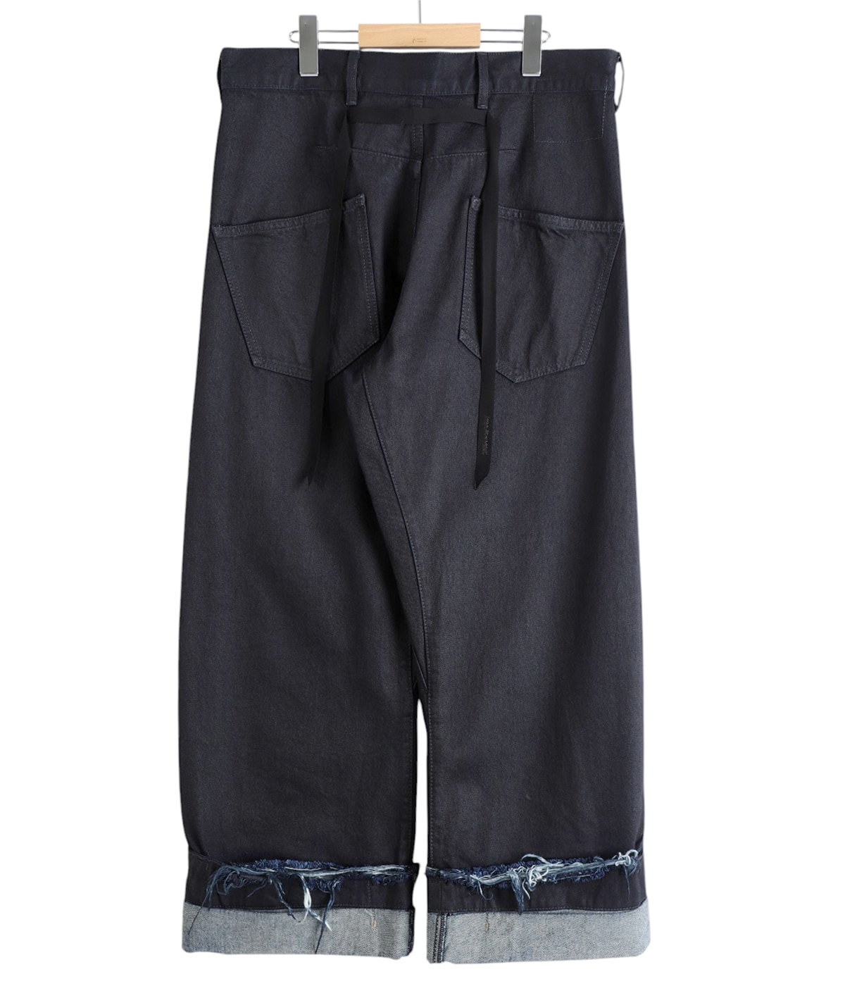 DEAN BLUE / Oversized denim trousers | MARINA YEE(マリナ・イー