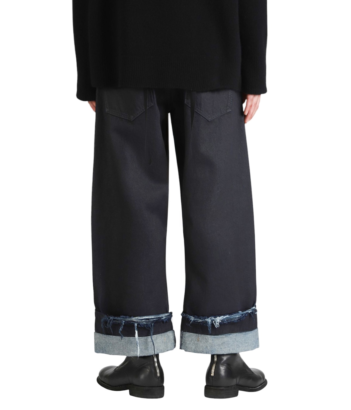 DEAN BLUE / Oversized denim trousers | MARINA YEE(マリナ・イー