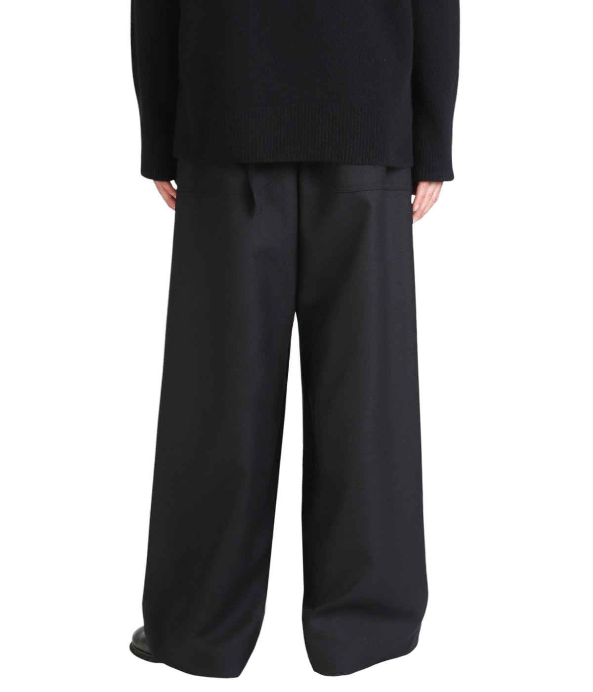 JUNO / Wide-legged elasticated trousers | MARINA YEE(マリナ・イー