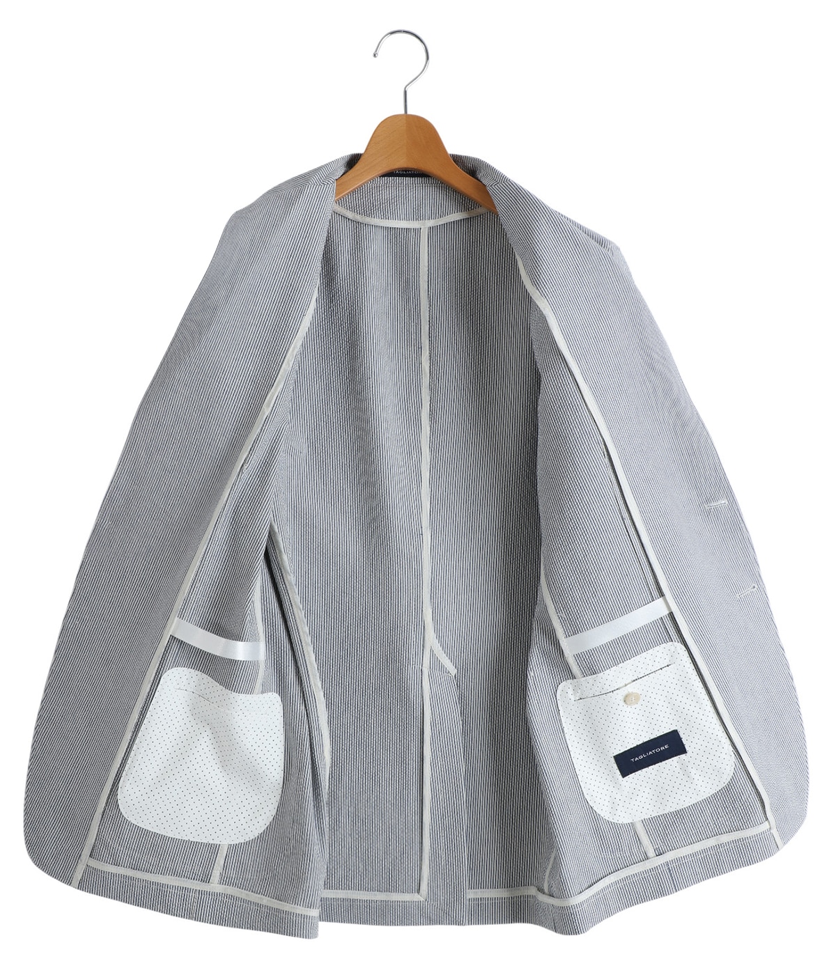 SINGLE 2B JACKET SEERSUCKER | TAGLIATORE(タリアトーレ) / アウター