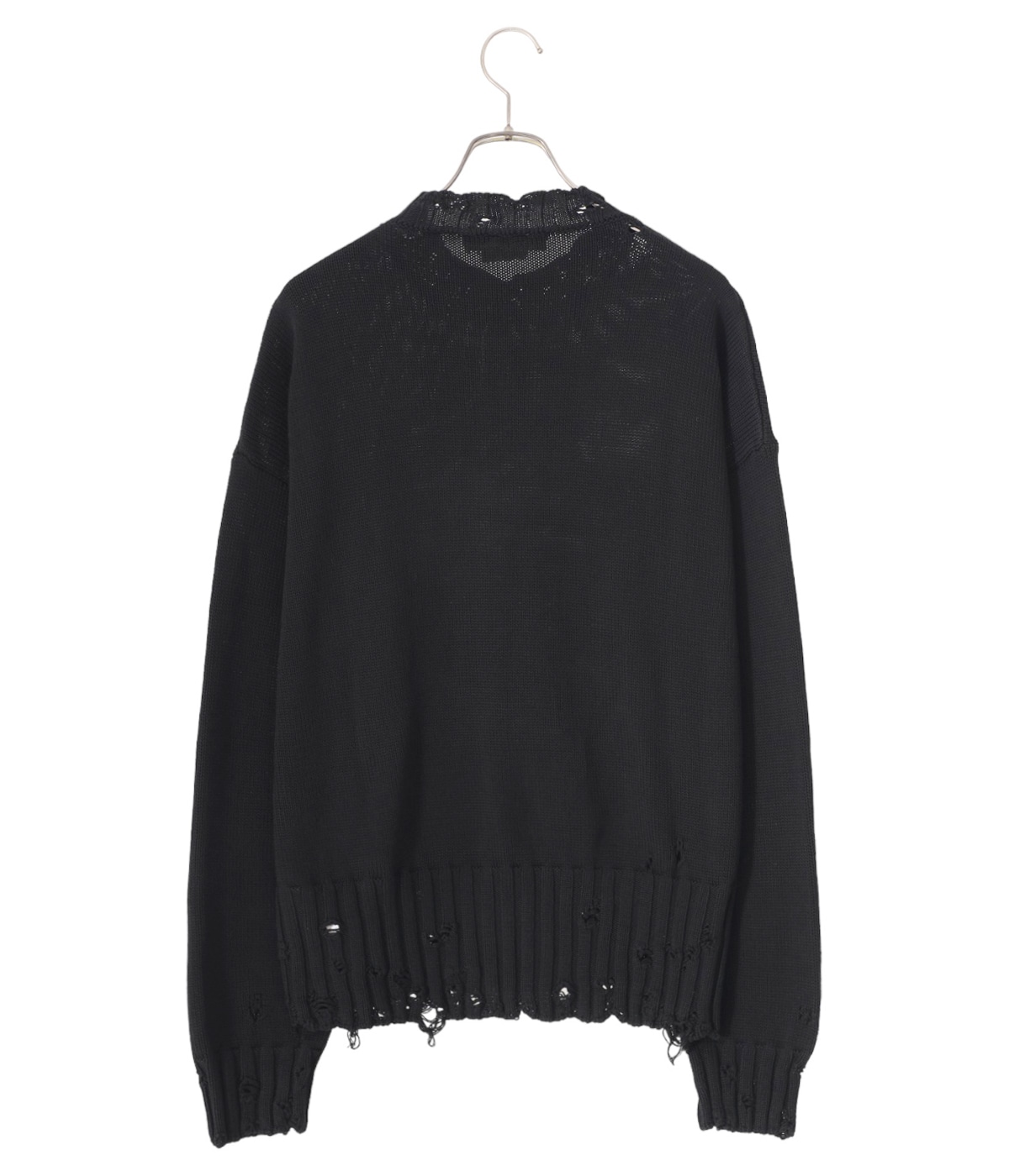 marni マルニ　切り替え　ニット　サイズ46 三越伊勢丹 | MARNI/マルニ_Men通販 | クルーネック ダメージ